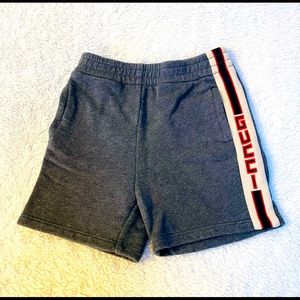 Gucci Boys jogging short with Gucci jacquard trim